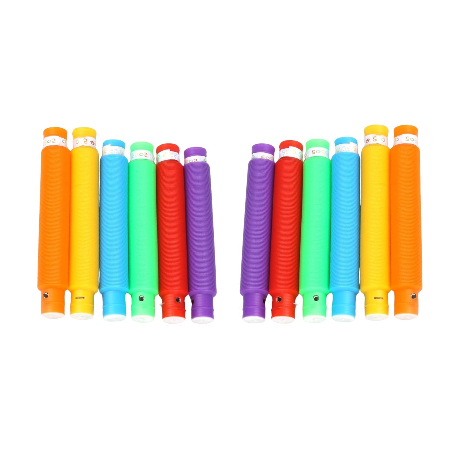 Colourful Sensory Fidget Toy Tubes