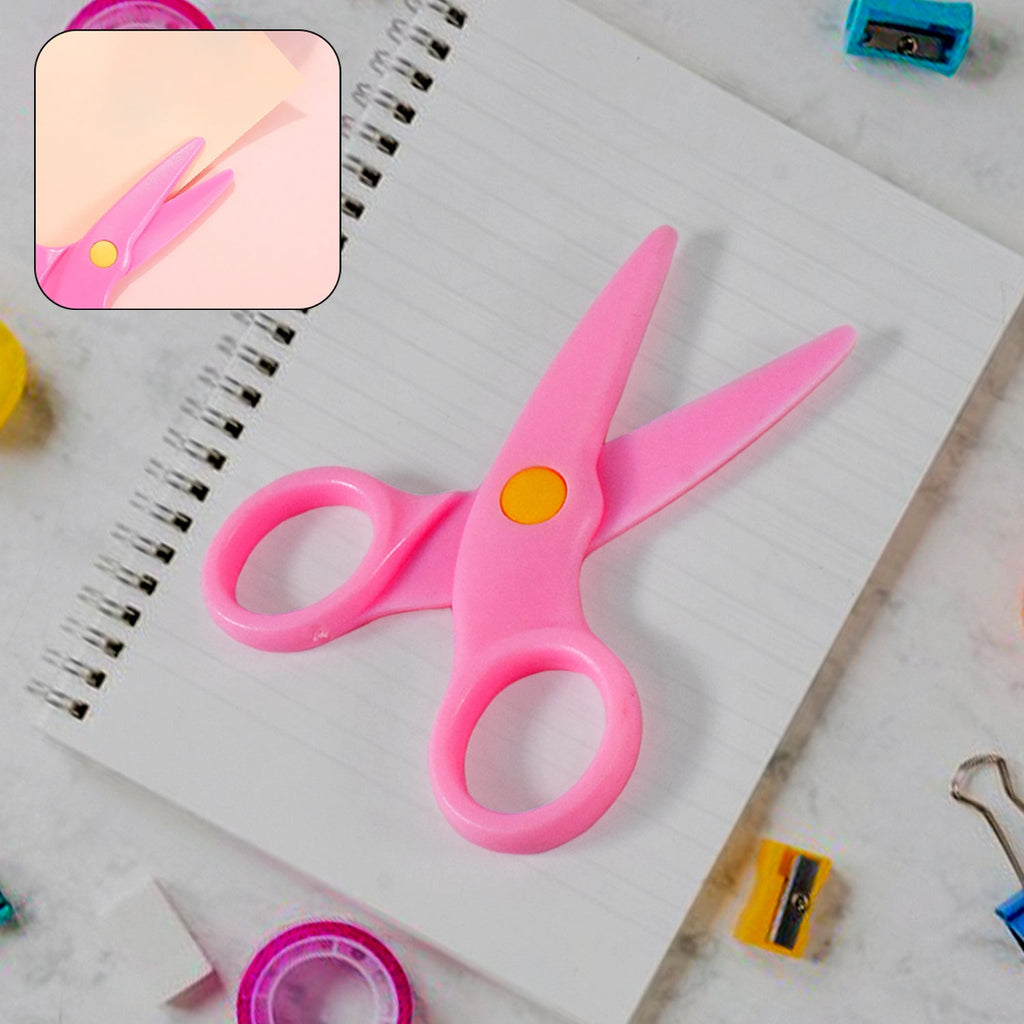 Child-Safe Plastic Scissors Set for Toddlers