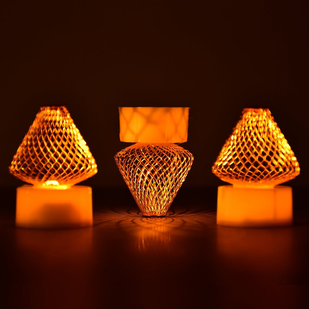 LED Tealight Candles - 12Pcs Flameless LED
