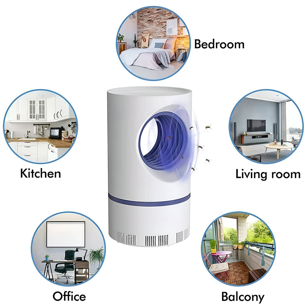 Features of Electric Mosquito Zapper shown 