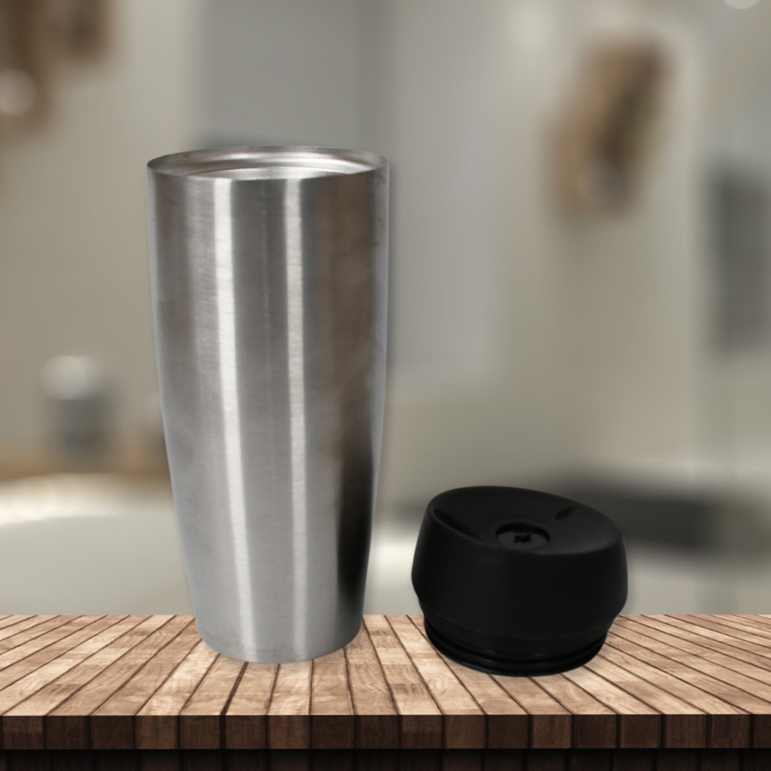 Stainless Steel Vacuum Insulated Coffee Cups Double Walled Travel Mug, Car Coffee Mug with Leak Proof Lid Reusable Thermal Cup for Hot Cold Drinks Coffee, Tea, Tumbler (850ML Approx)