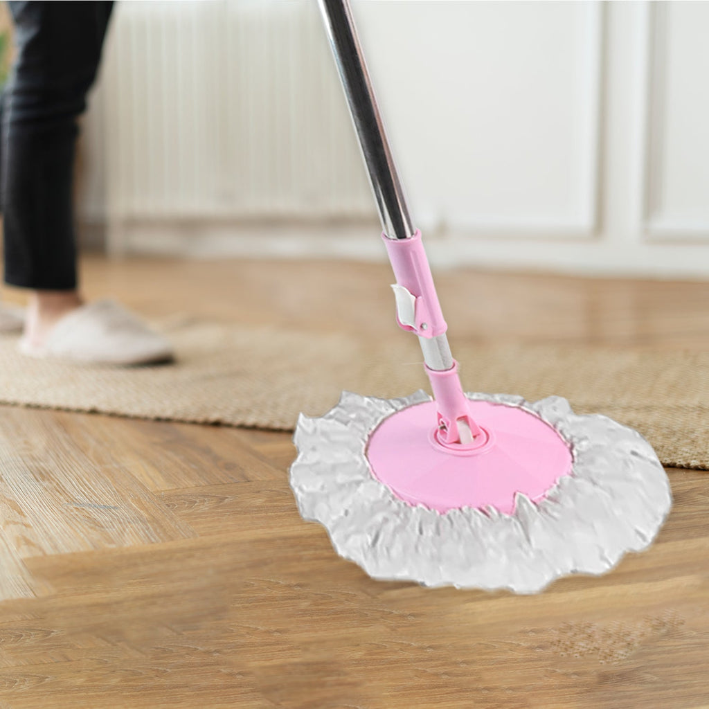 Stainless Steel 360 Degree Rotating Microfiber Mop