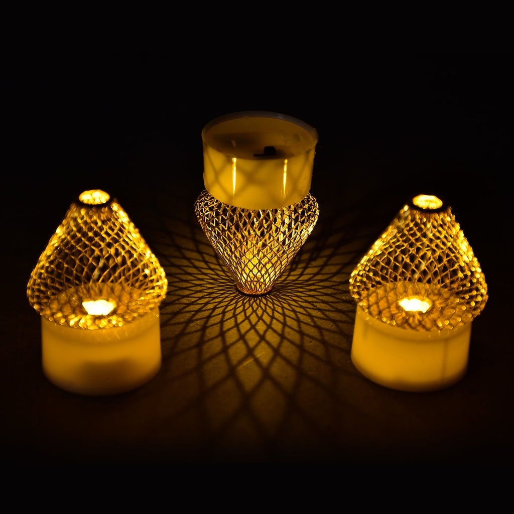 LED Tealight Candles - 12Pcs Flameless LED
