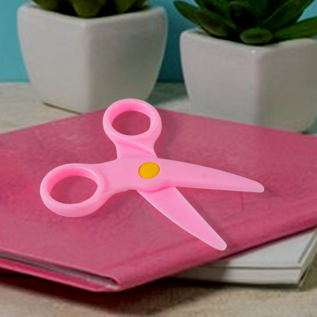 Child-Safe Plastic Scissors Set for Toddlers
