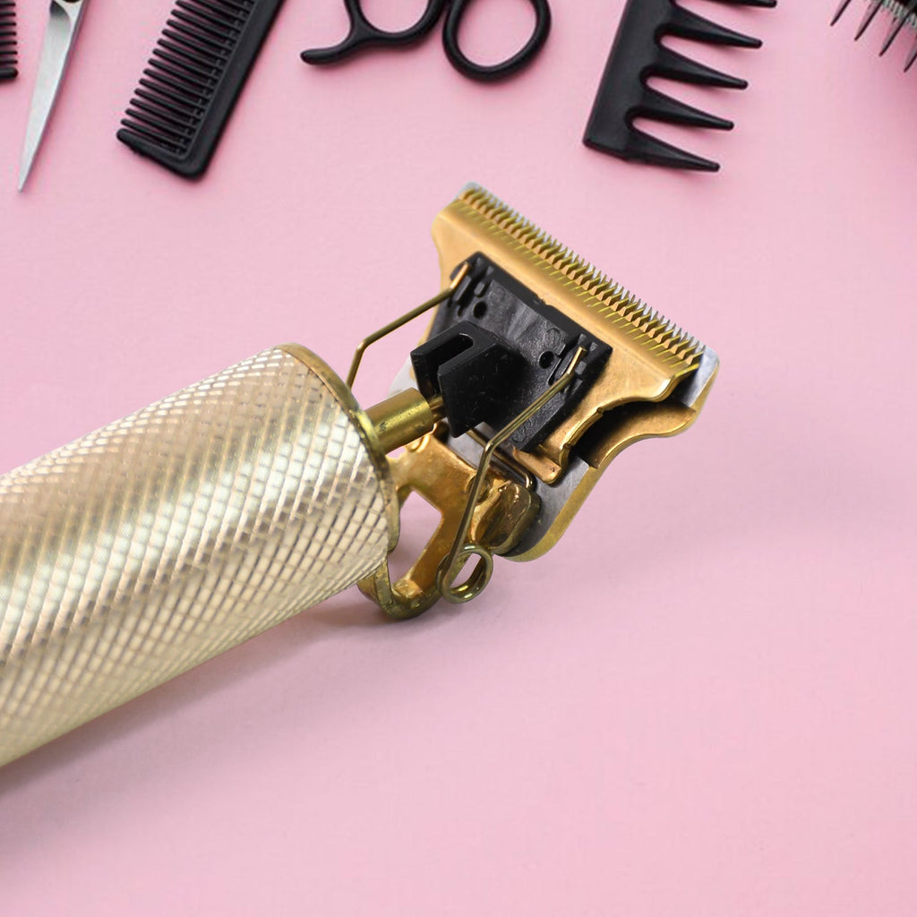 Men's Hair Trimmer & Beard Clipper with 4 Adjustable Blades & Cleaning Brush, Hair accessories