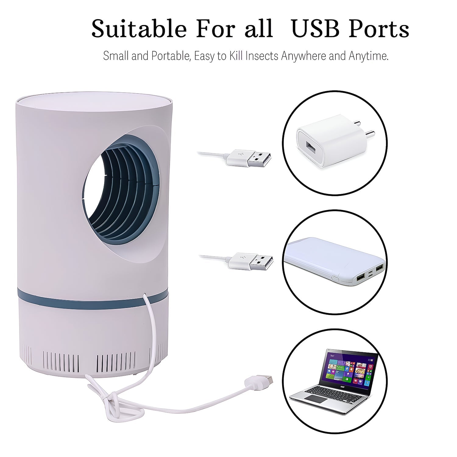Electric Mosquito Zapper Lamp for Home