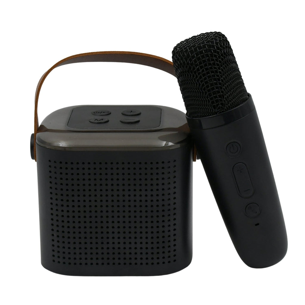 Wireless Karaoke Speaker & Mic Set | RGB Lights | Portable Bluetooth Speaker