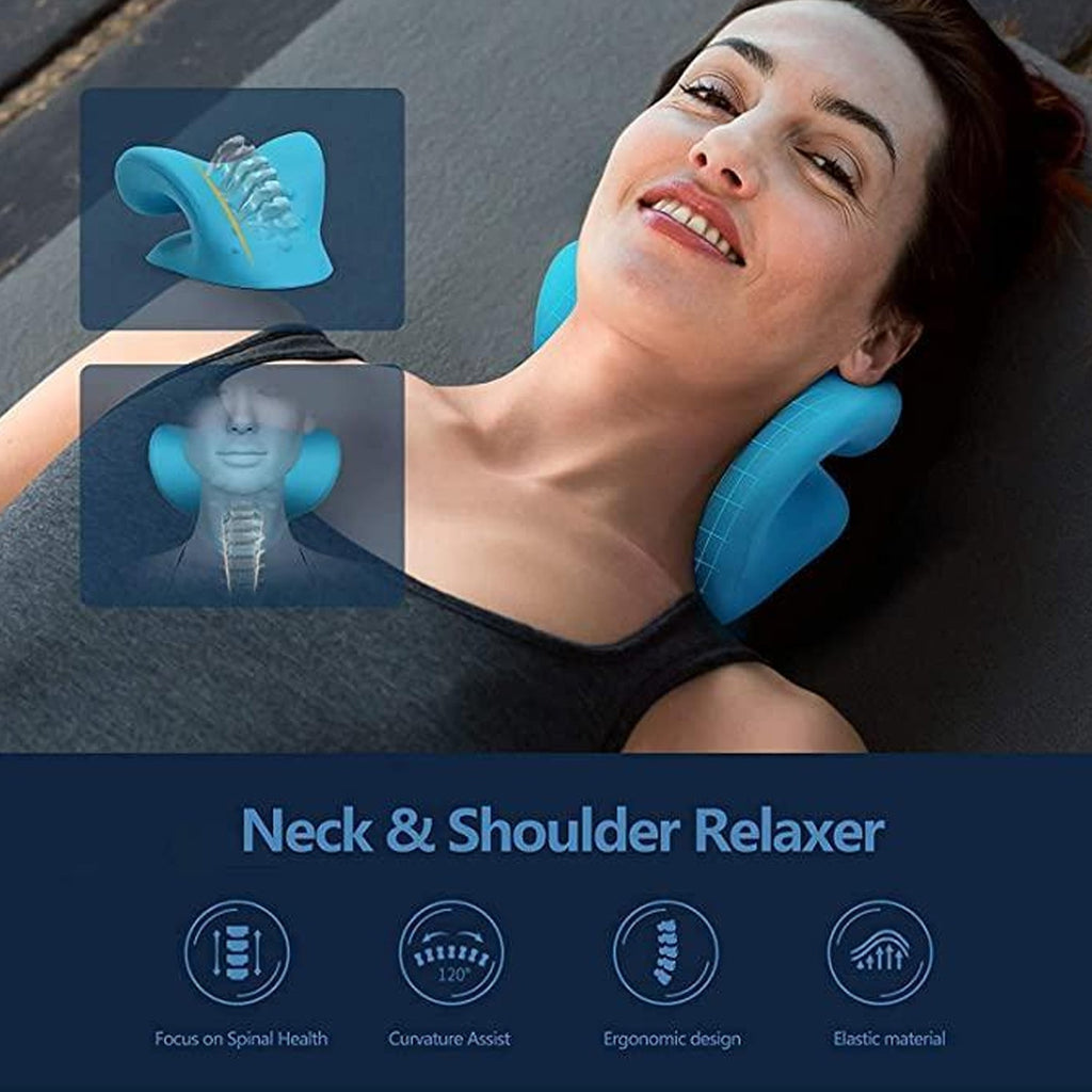 Chiropractic neck relaxer - Cervical pillow for neck