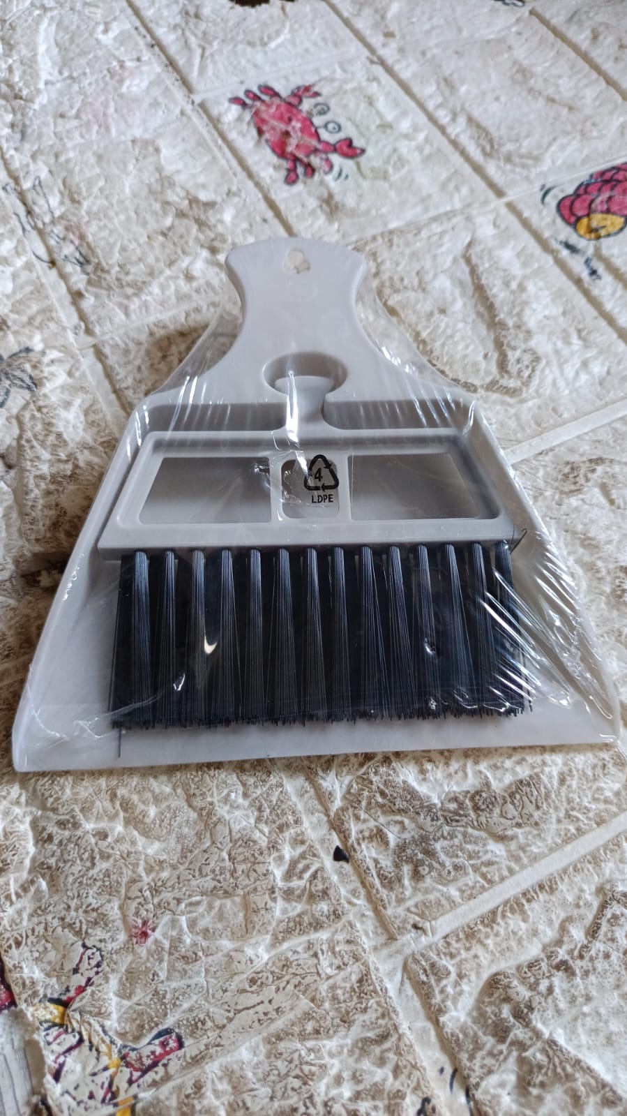 Dustpan Supdi with Brush, Dustpan For Car Office Desk, Wardrobe, Dinning Table, laptop, Keyboard Cleaning, Multipurpose Cleaning , Supdi