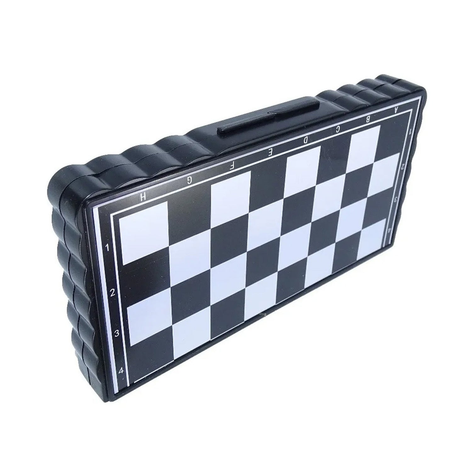 Black & ivory chess pieces - Magnetic Chess Board