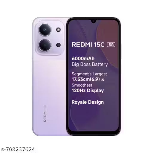 Redmi 15C 5G Smartphone | 6GB RAM 128GB Storage