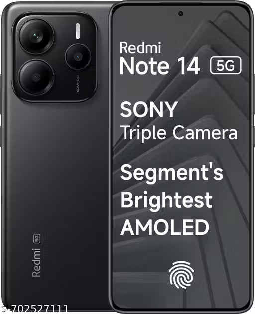 Redmi Note 14 5G Smartphone | 8GB RAM 256GB Storage