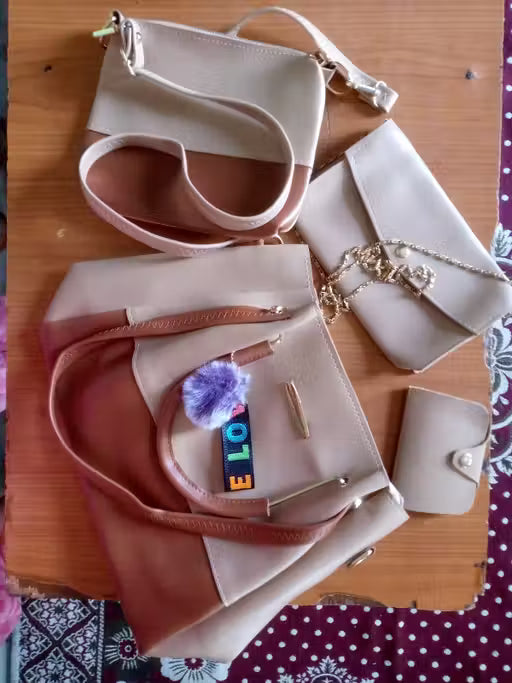 Classic Women’s Handbag Set | Tote & Sling Combo