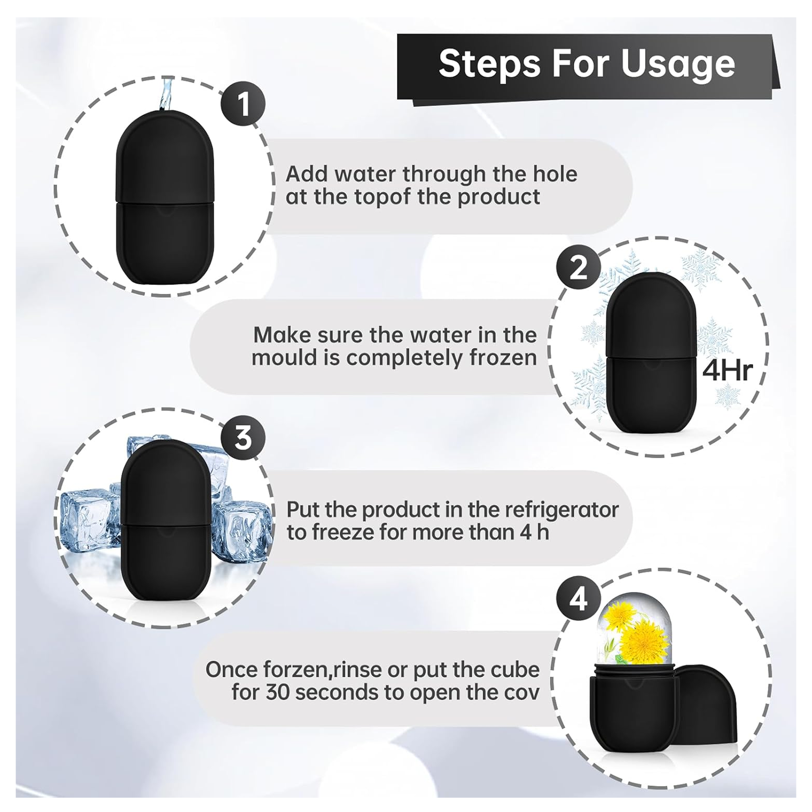 Ice Roller for Face & Eye Massage 