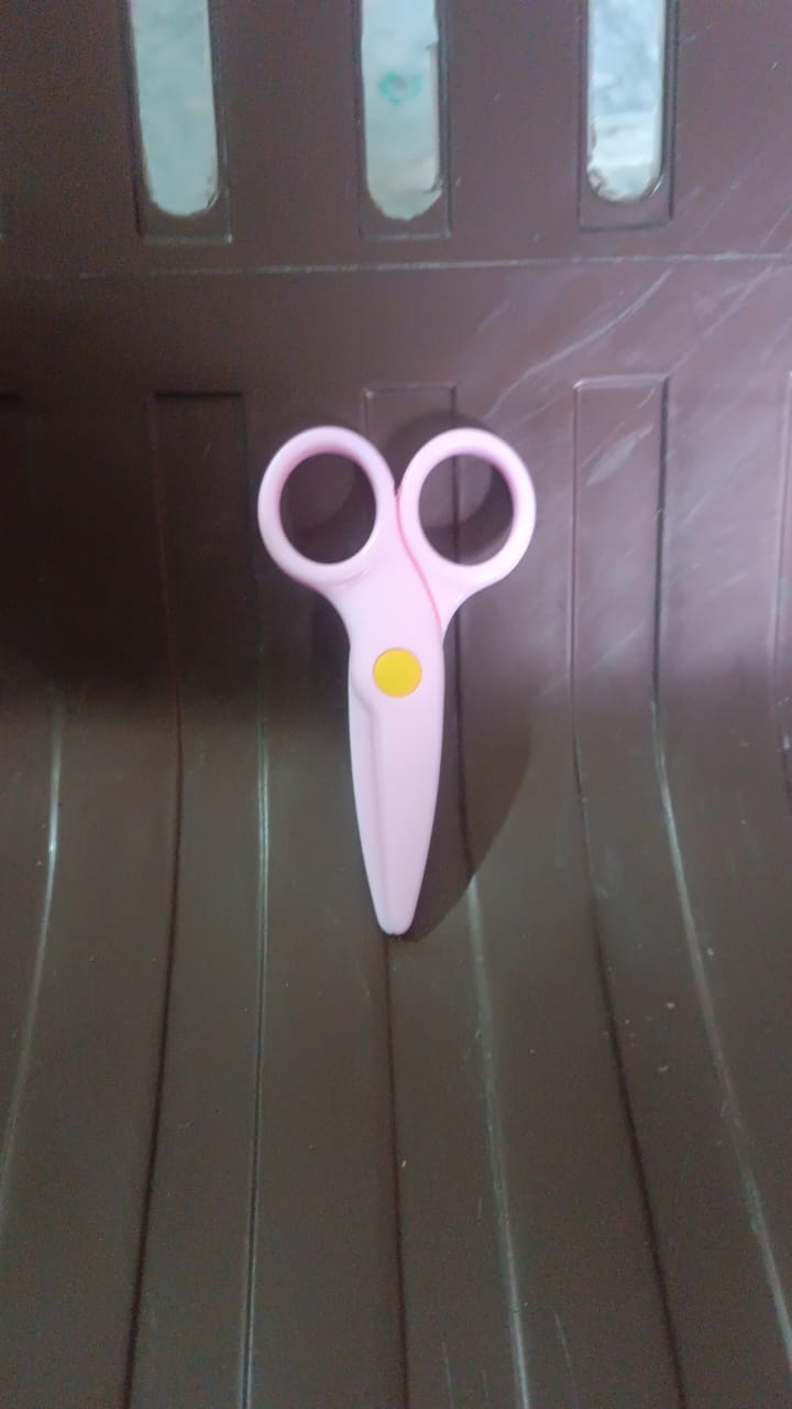 Child-Safe Plastic Scissors Set for Toddlers