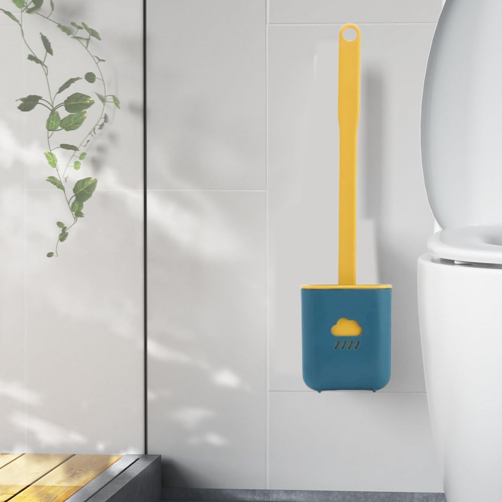 Silicone Toilet Brush with Holder