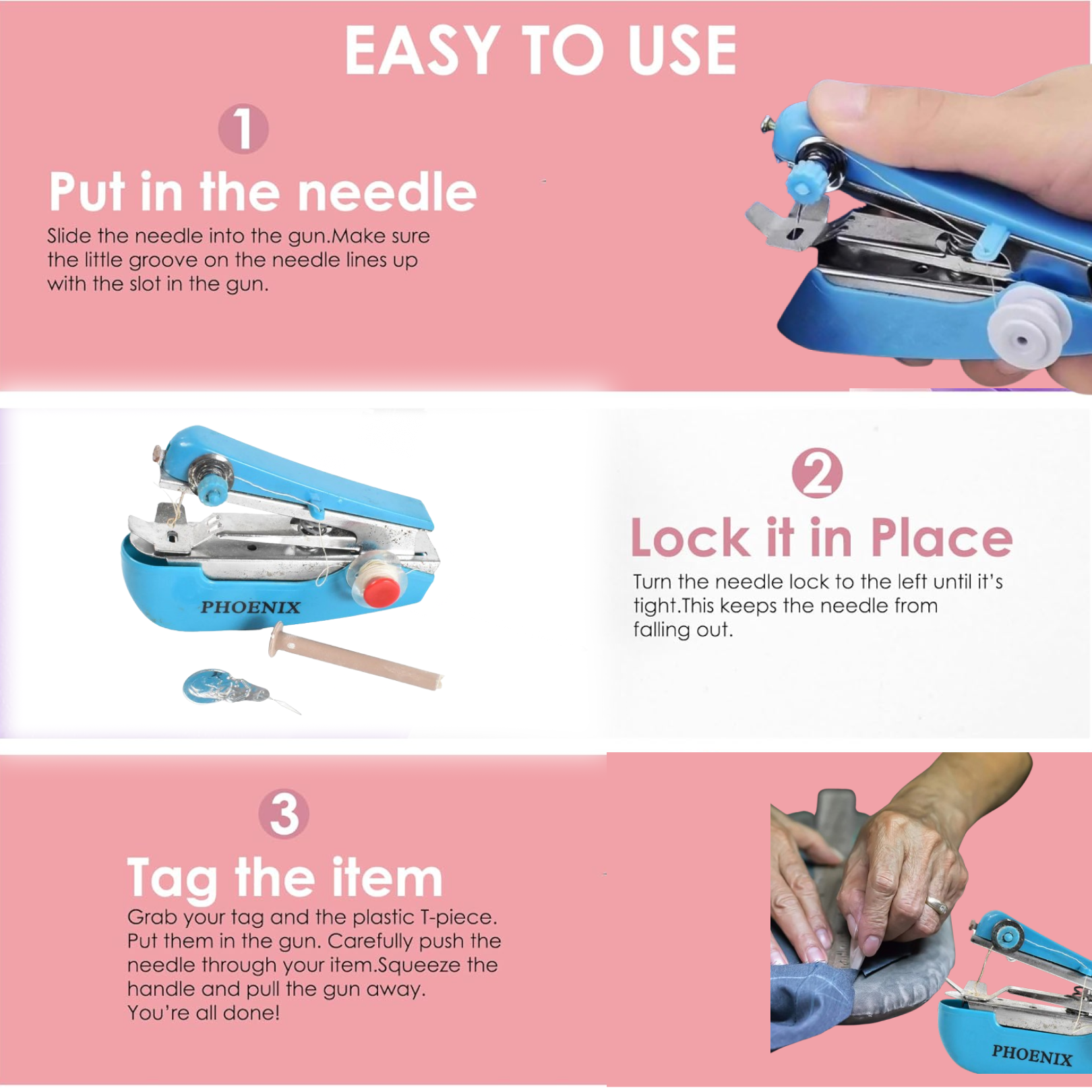 features of Portable Sewing Stapler Machine