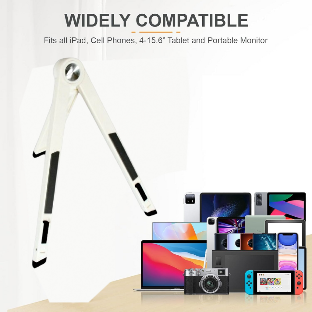 Slim Tablet Mobile Stand Adjustable Foldable Tablet Stand (1 Pc)