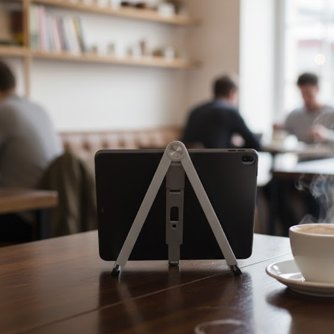 Slim Tablet Mobile Stand Adjustable Foldable Tablet Stand (1 Pc)