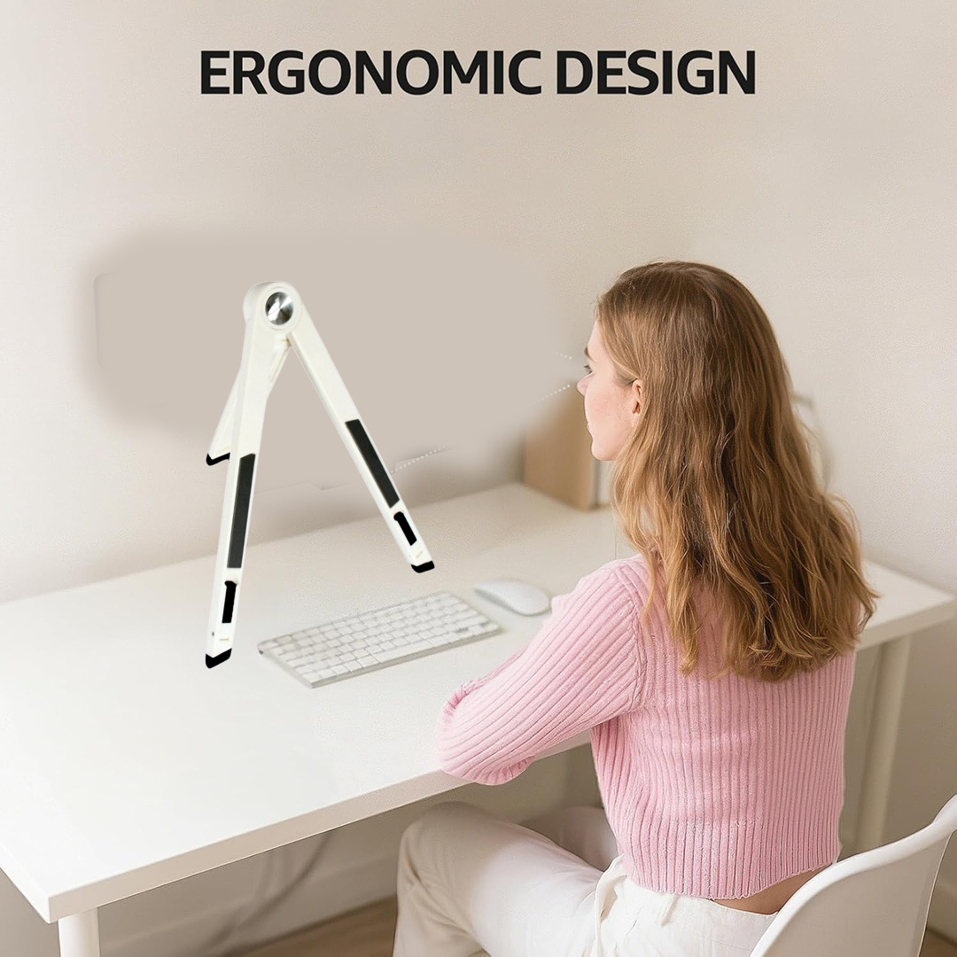 Slim Tablet Mobile Stand Adjustable Foldable Tablet Stand (1 Pc)