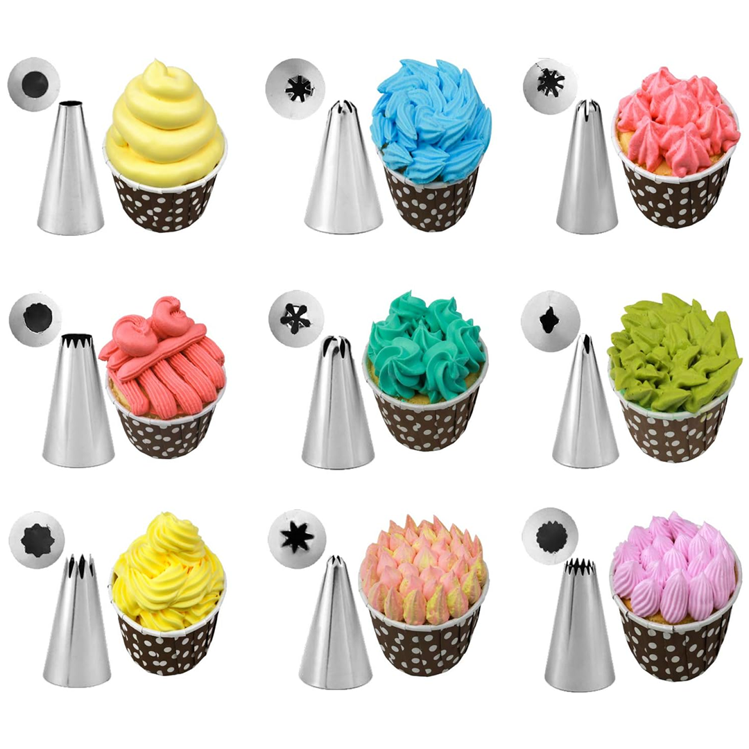 Cake Nozzle Set for Pastry Decorations
