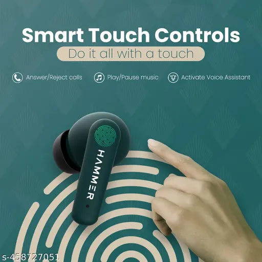 Hammer Airflow Plus TWS Earbuds | 20+ Hours Playtime