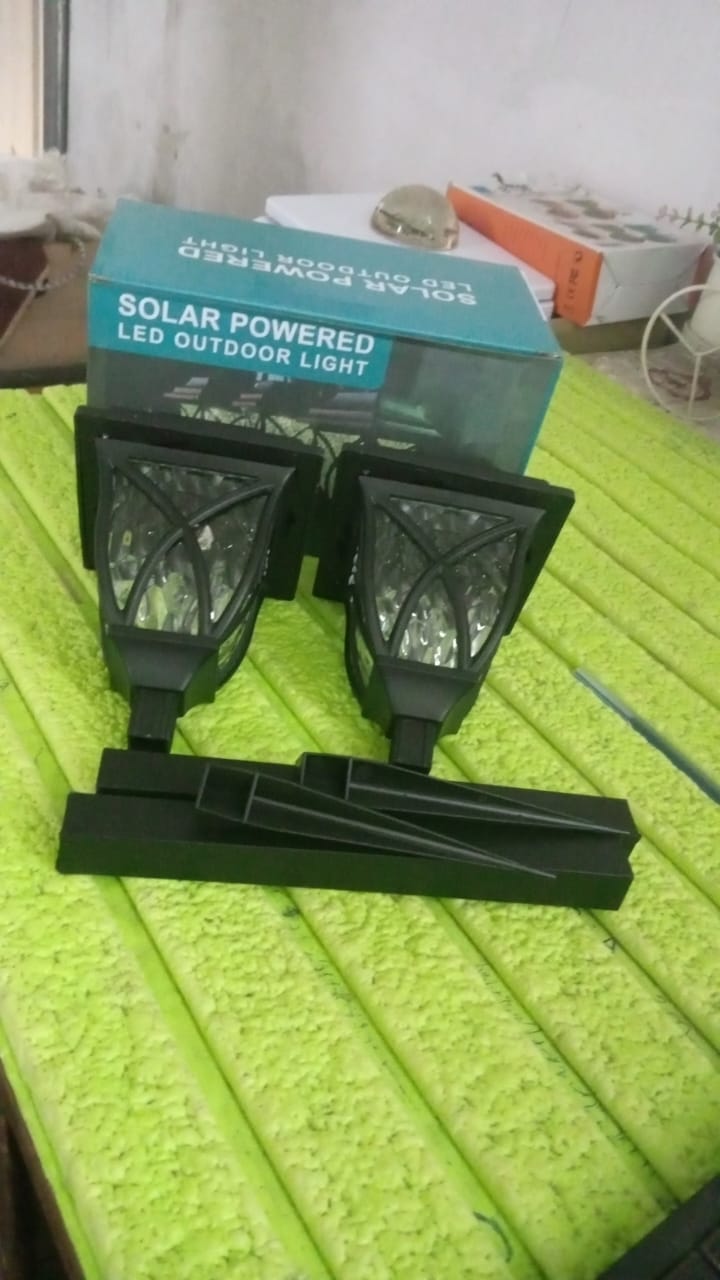 Solar Garden Lights LED Outdoor Garden Light (Pack of 2pc )