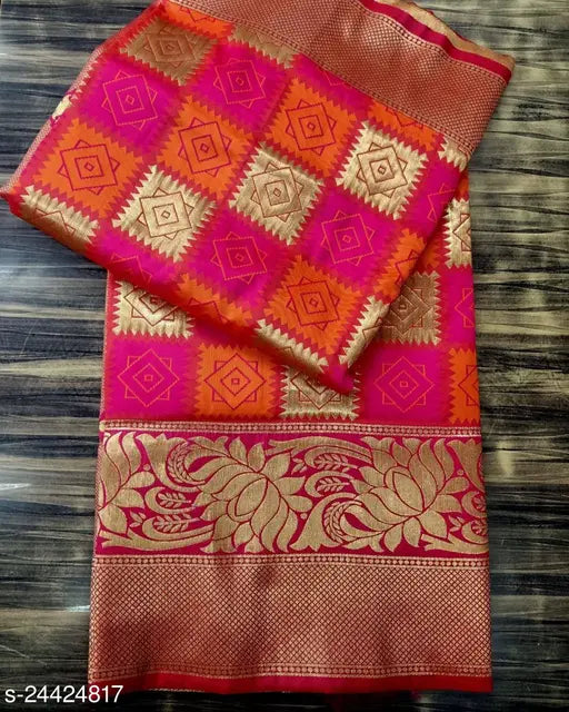 Myra Sensational Soft Silk Saree – Multicolor Kanjeevaram Saree