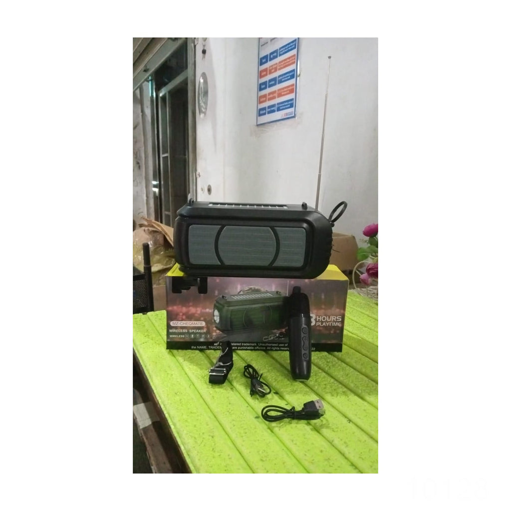 Wireless Bluetooth Speaker | Solar Charging | Portable Travel Speaker