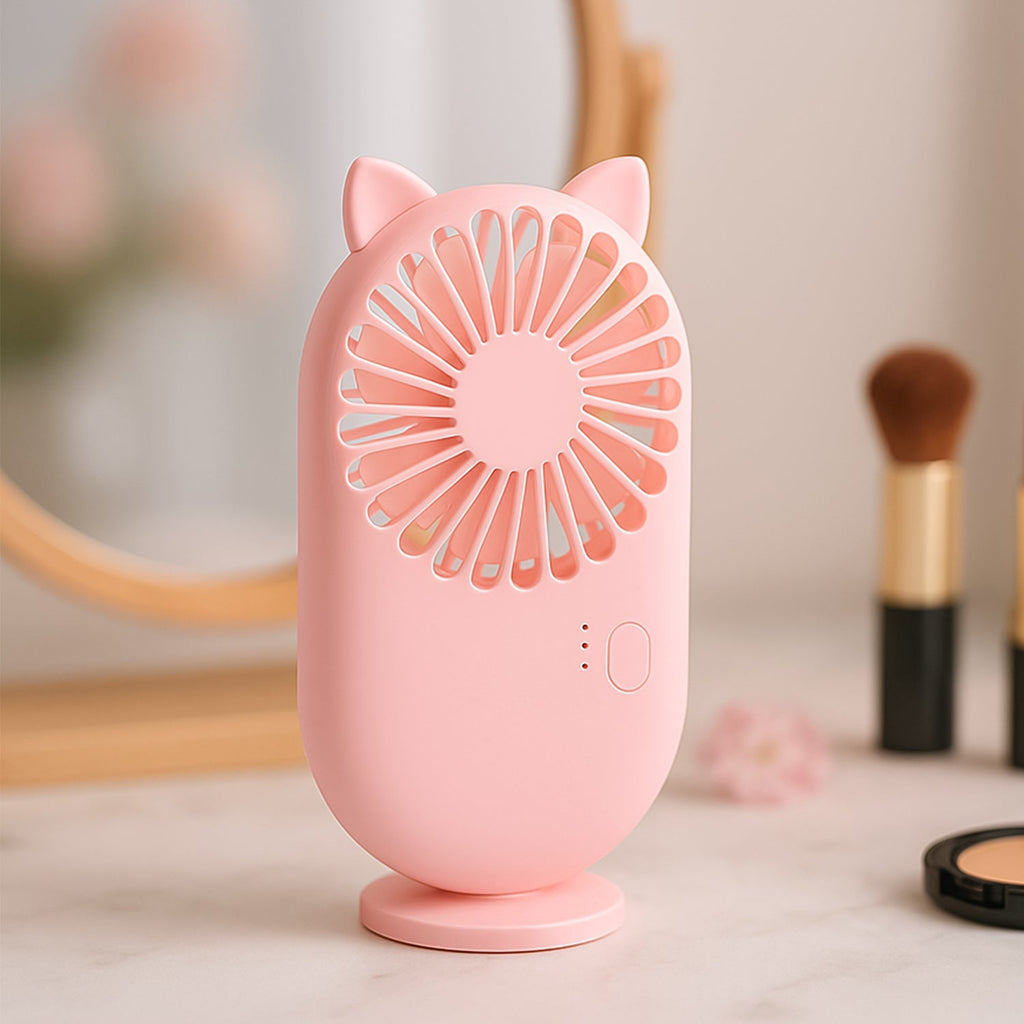 Handheld Mini Fan - USB Personal Fan (Battery Not Included)