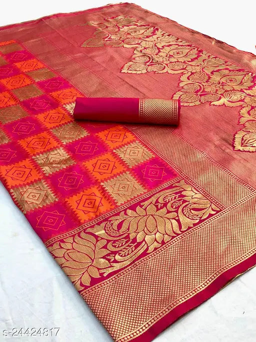 Myra Sensational Soft Silk Saree – Multicolor Kanjeevaram Saree