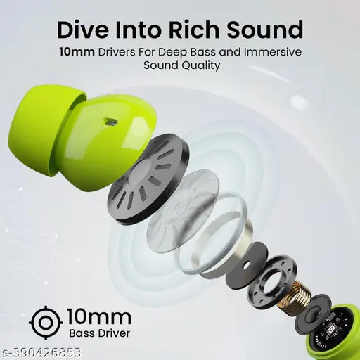 Portronics Harmonics Twins S16 TWS Earbuds | 24H Playtime