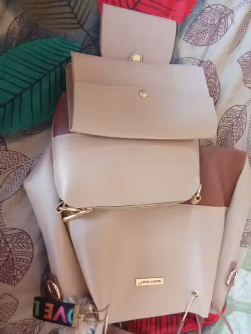 Classic Women’s Handbag Set | Tote & Sling Combo