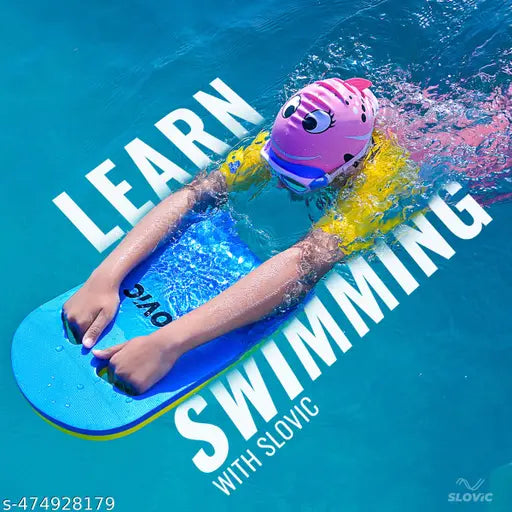 Swimming Kickboard Float – Beginner Training Aid (Blue)