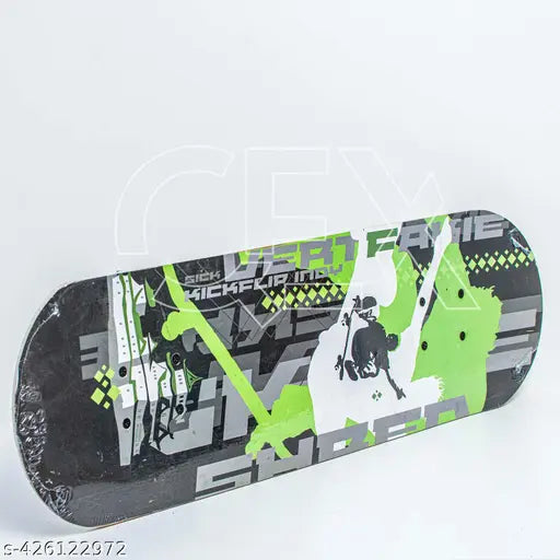 Double Kick Concave Premium Skateboard – 24x6 Inch, 9‑Layer Deck