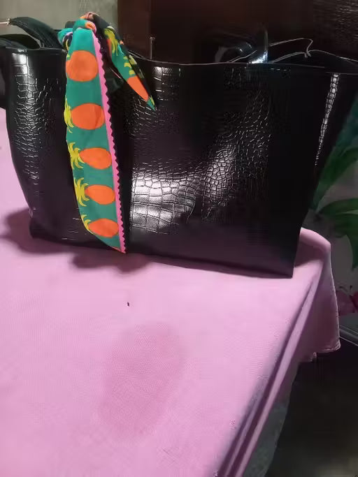 Croco Tote Handbag | Stylish Women’s Fashion Purse