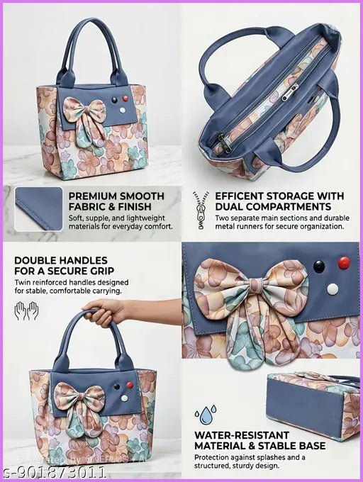 Women’s Floral Printed Stylish Tote Bag
