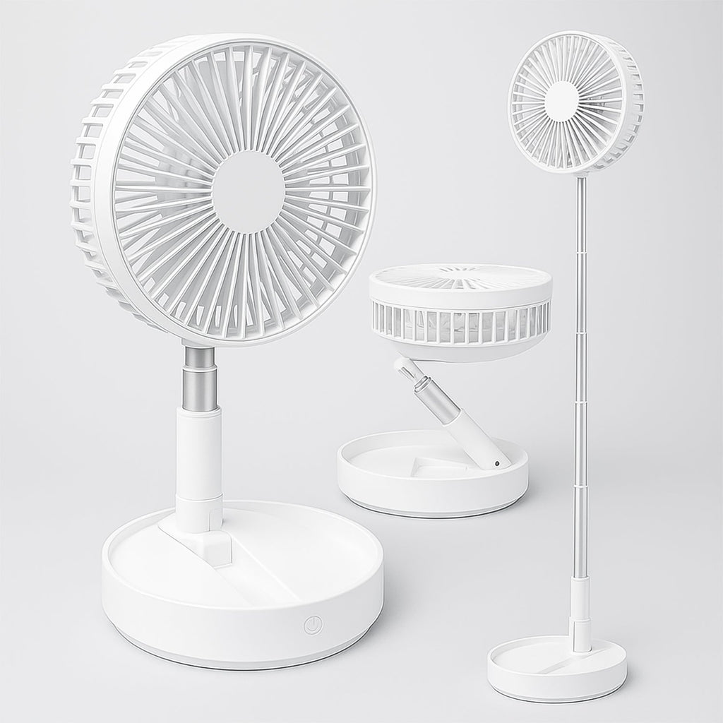 TELESCOPIC ELECTRIC DESKTOP FAN