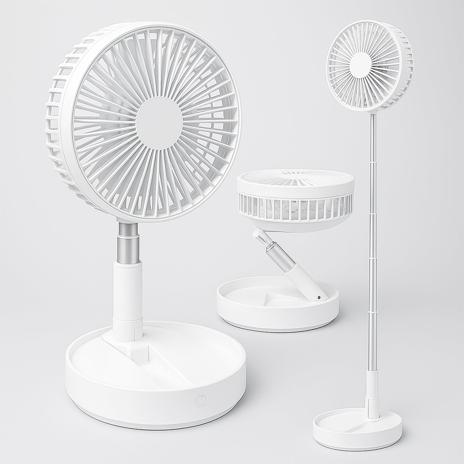TELESCOPIC ELECTRIC DESKTOP FAN