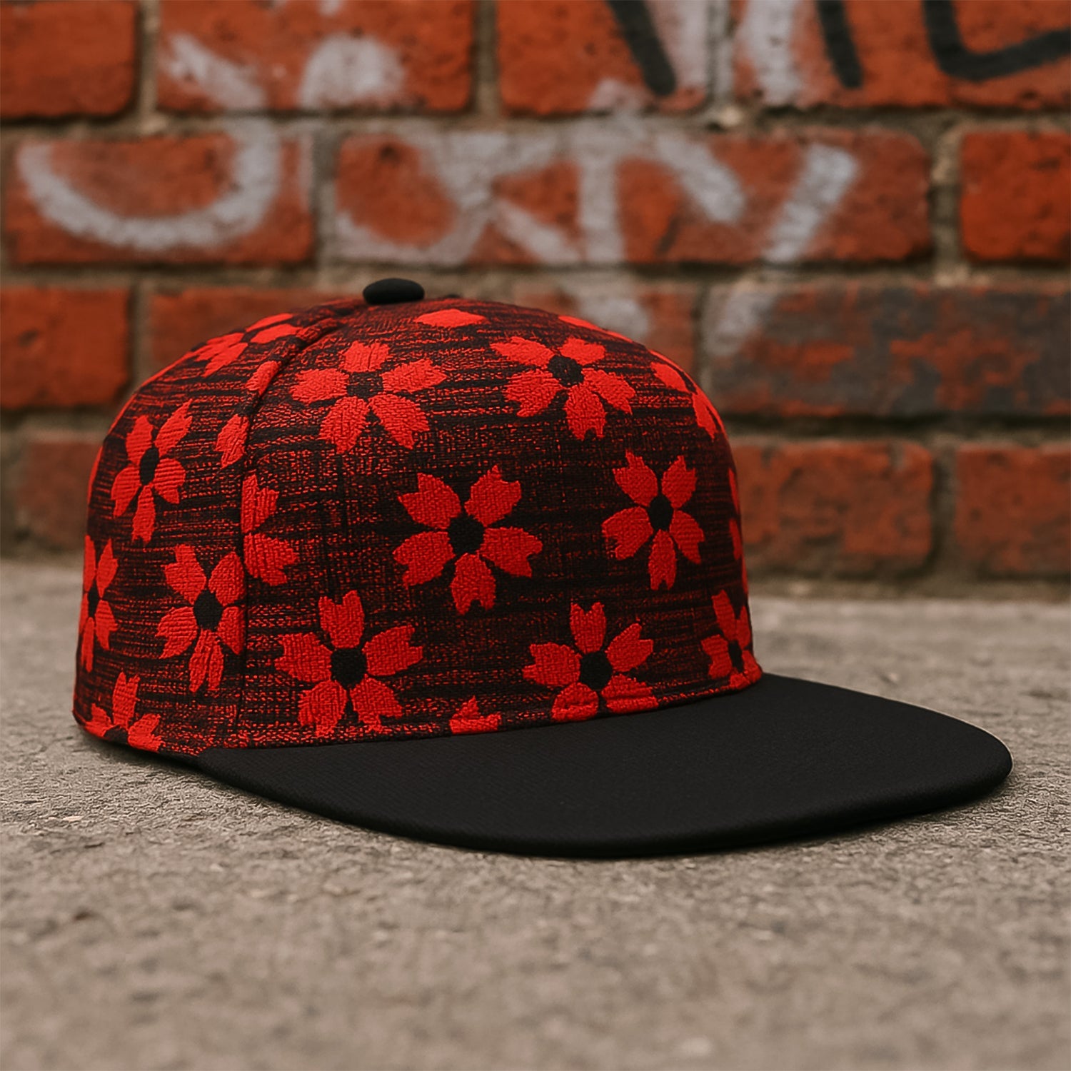 Classic snapback cap, hip hop style