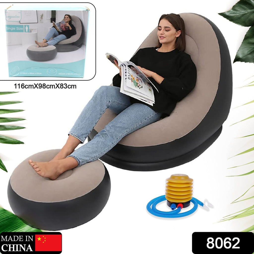 Portable Air Sofa Comfort couch- Ottoman Style