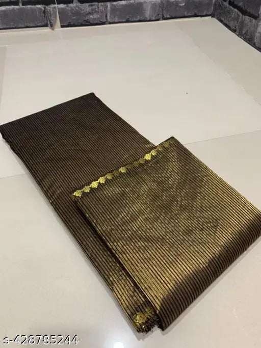 Celebrity Inspired Banarasi Tissue Soft Lightweight Saree