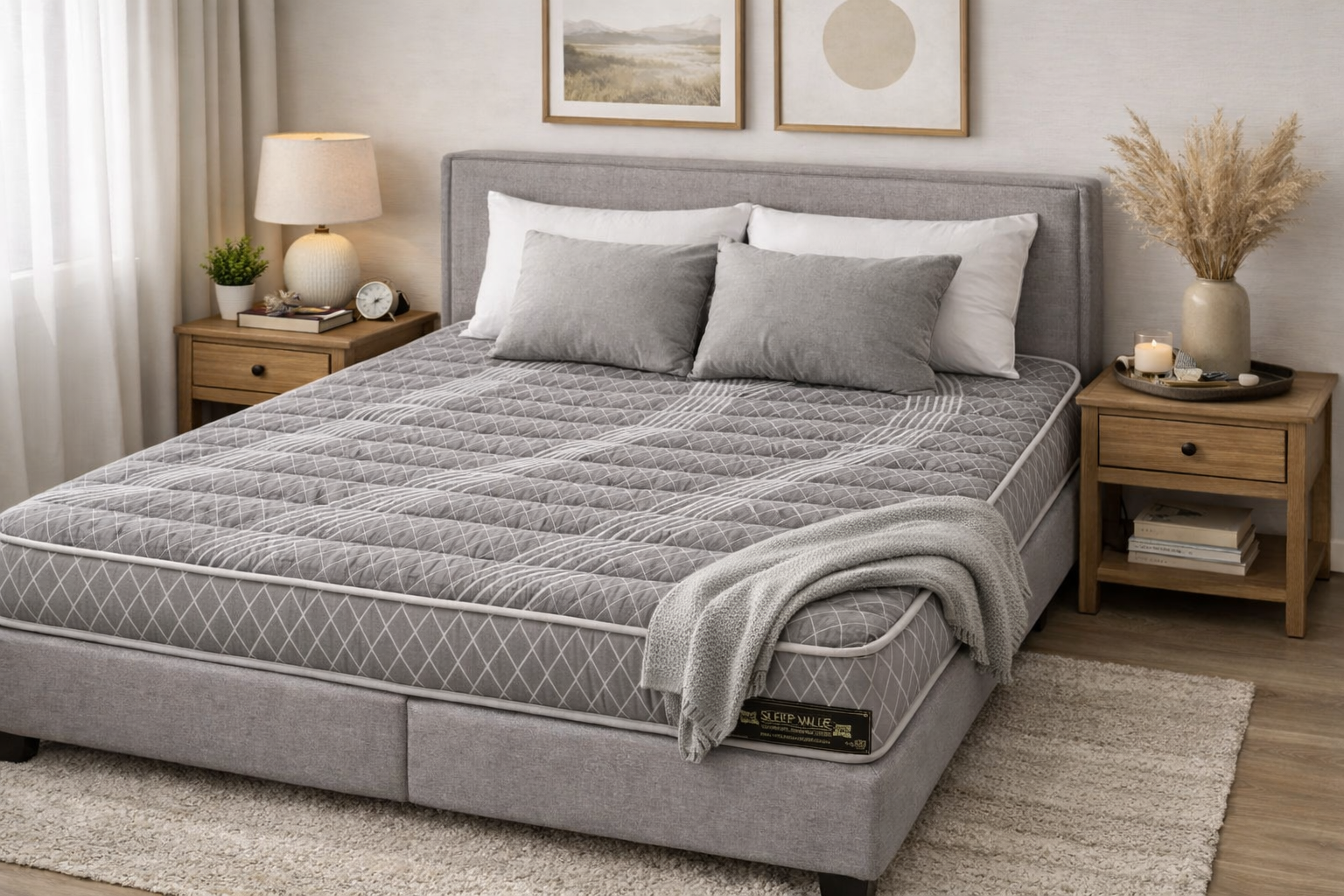 5‑Inch Thick King Size Reversible Double Bed Foam Mattress