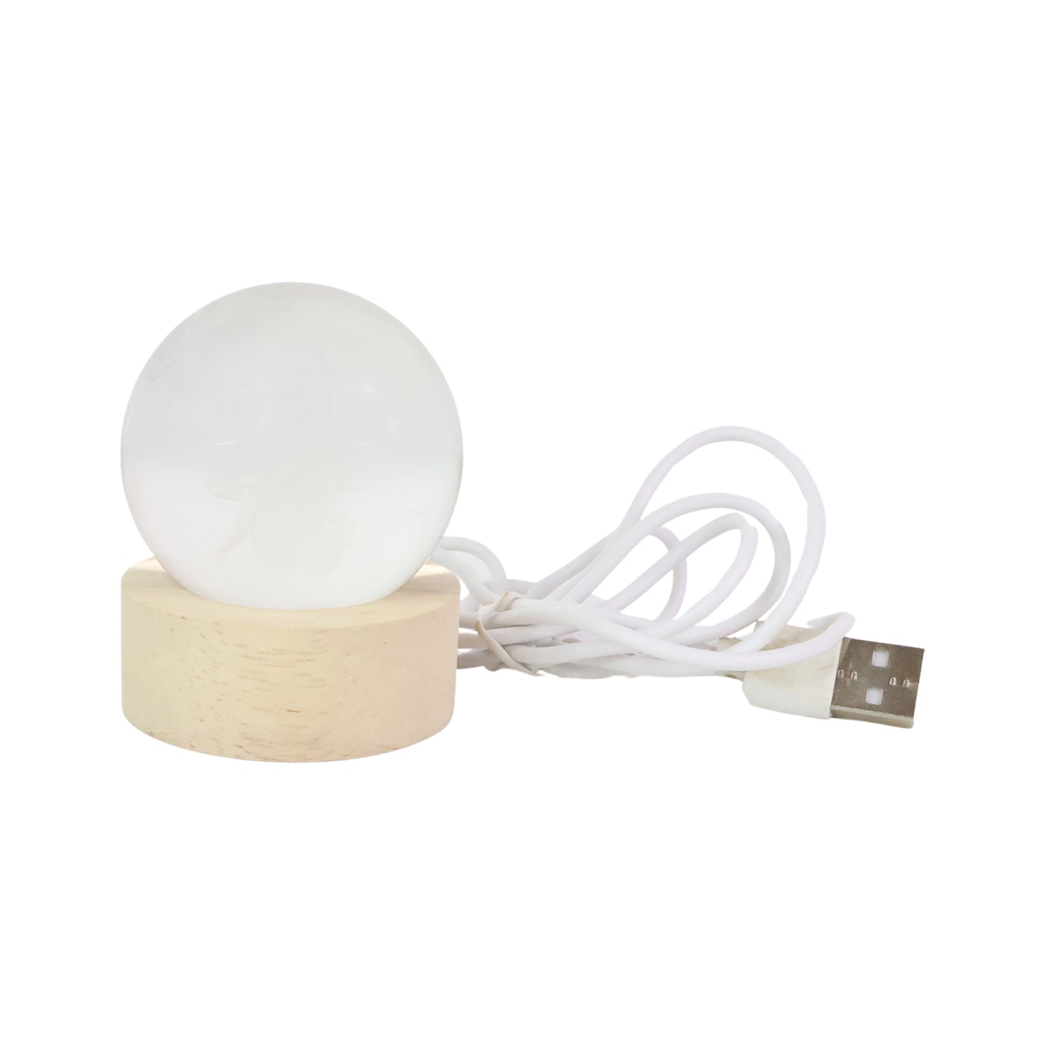 Radha Krishna 3D Crystal Ball Lamp