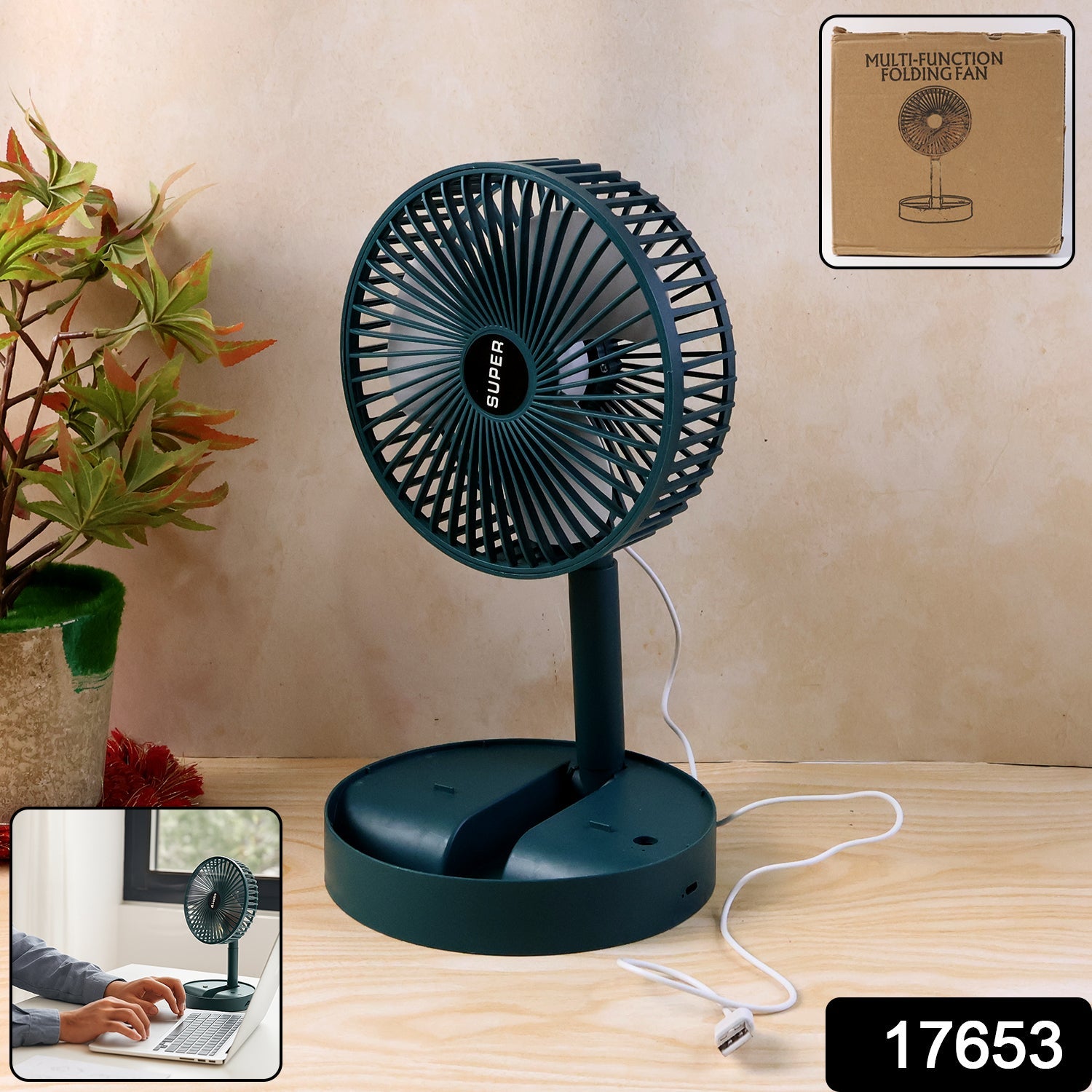 Folding Table Fan