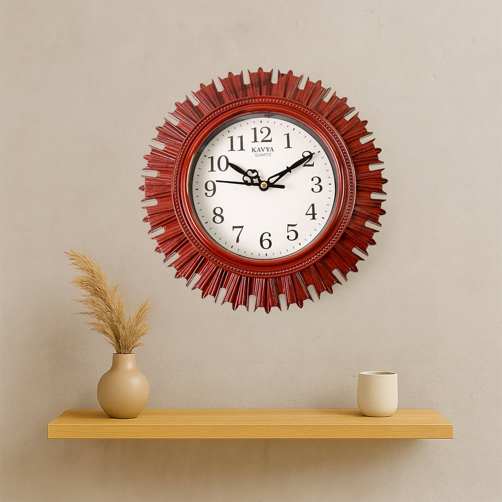 Round Wall Clock - Battery Operated