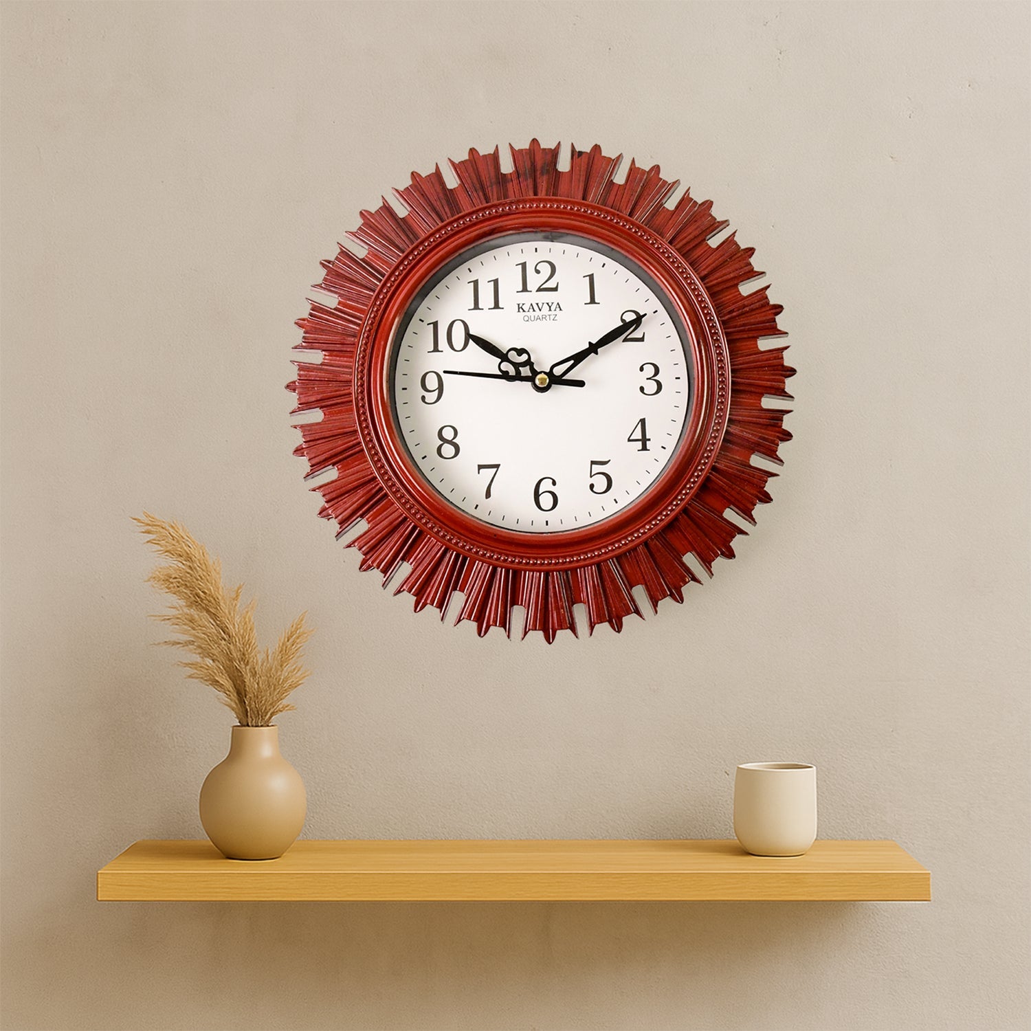 Round Wall Clock - Battery Operated