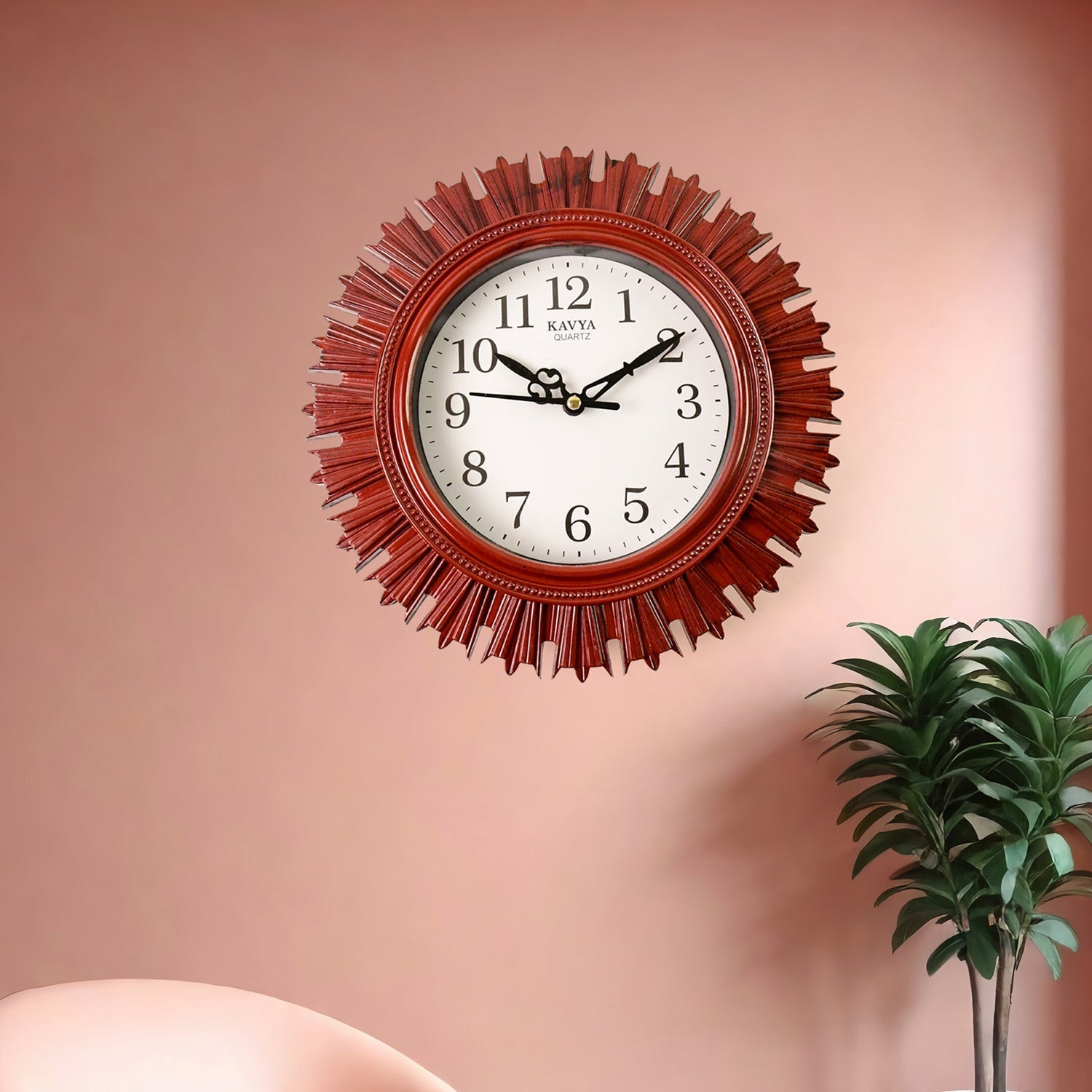 Round Wall Clock - Battery Operated
