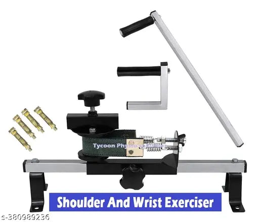 Physiotherapy Shoulder Wheel – Compact Model with Wrist Exerciser