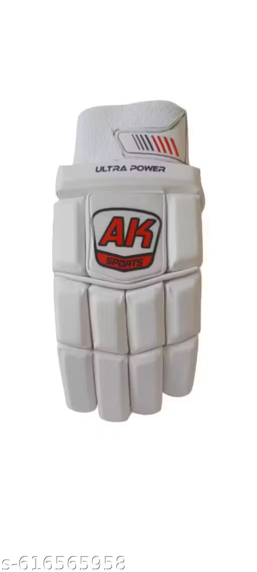 Premium ULTRA POWER Cricket Batting Gloves – Gold/Blue (Right Hand, Adult)